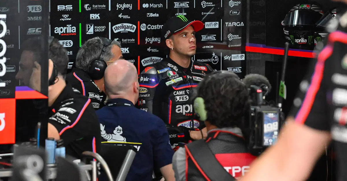 MotoGP 2025. GP della Malesia. Marco Bezzecchi: "Non sento l'extra grip quando metto la gomma nuova. Nella difficolt&agrave; stiamo imparando"