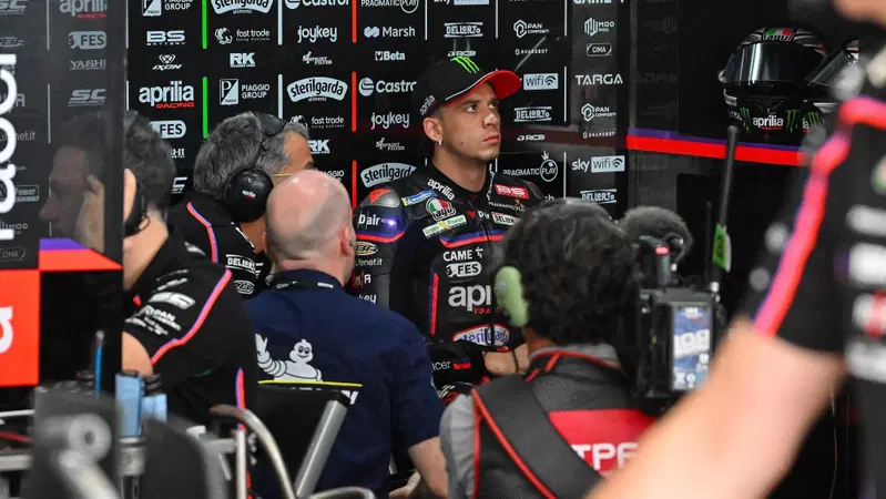MotoGP 2025. GP della Malesia. Marco Bezzecchi: "Non sento l'extra grip quando metto la gomma nuova. Nella difficolt&agrave; stiamo imparando"