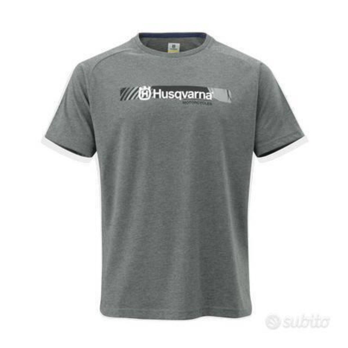 Husqvarna Maglietta Originale X-PLORER – Unisex Maniche Corte Arancione – Taglia S