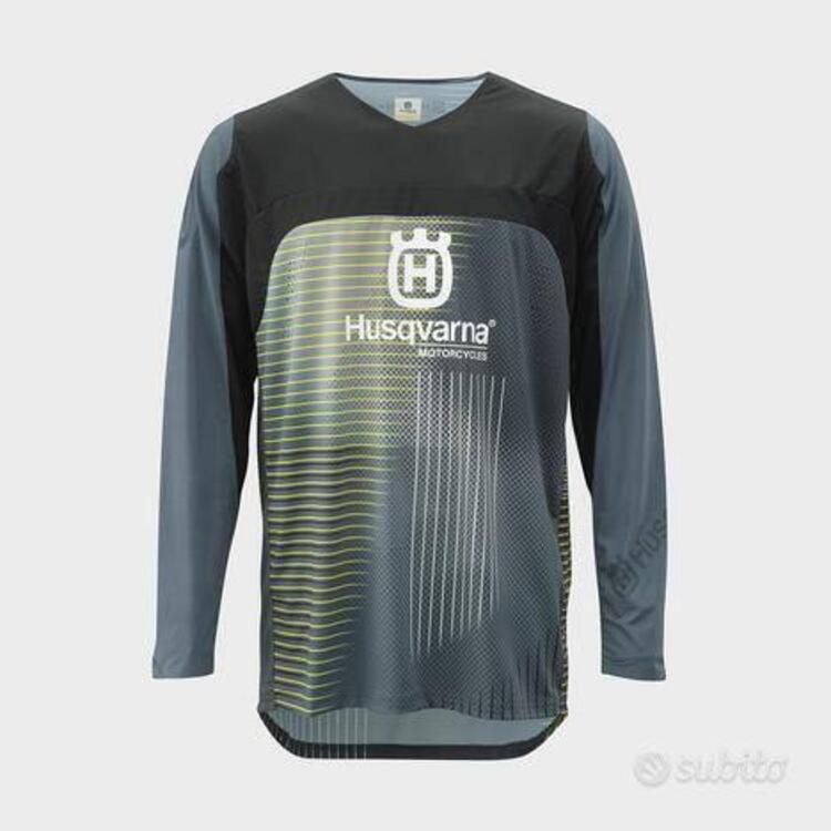 Maglia Husqvarna Railed Jersey Grey Taglia XL nuov