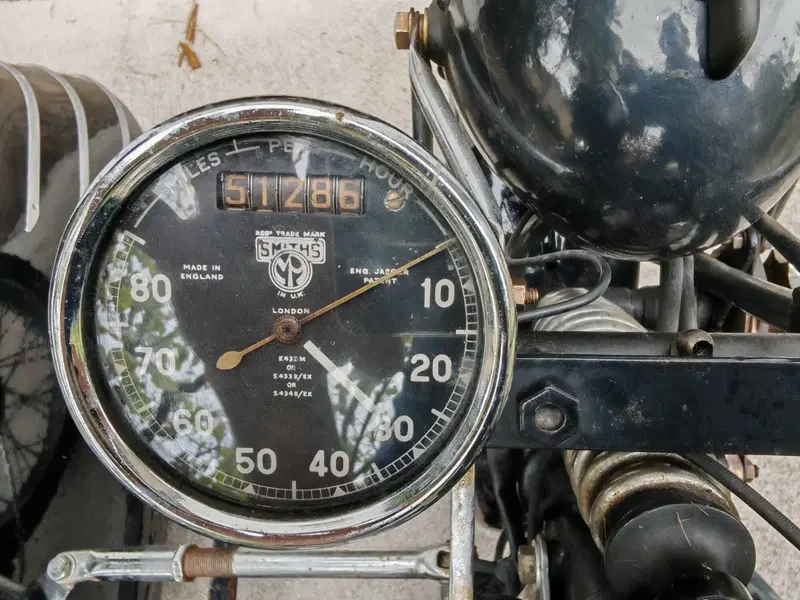 Bsa M 20 con Sidercar (9)
