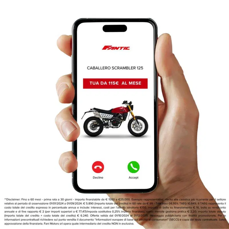 Fantic Motor Caballero 125 Scrambler (2025 - 26) (3)