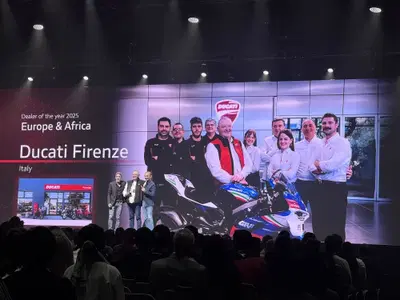 Ducati Firenze premiato come &ldquo;Best Dealer Europa e Africa 2025&rdquo;
