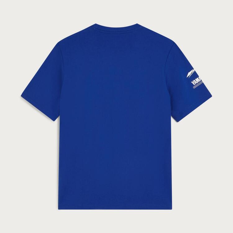 TRIMBOLIMOTO T-SHIRT YAMAHA UNISEX PADDOCK BLUE ES (2)