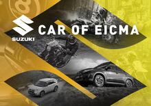 Suzuki a EICMA 2025 anche con Vitara Hybrid Car of EICMA e livree esclusive