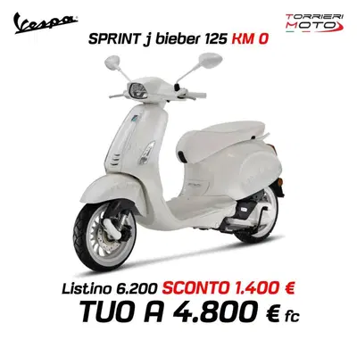 Vespa Sprint 125 Justin Bieber (2022 - 24) usata