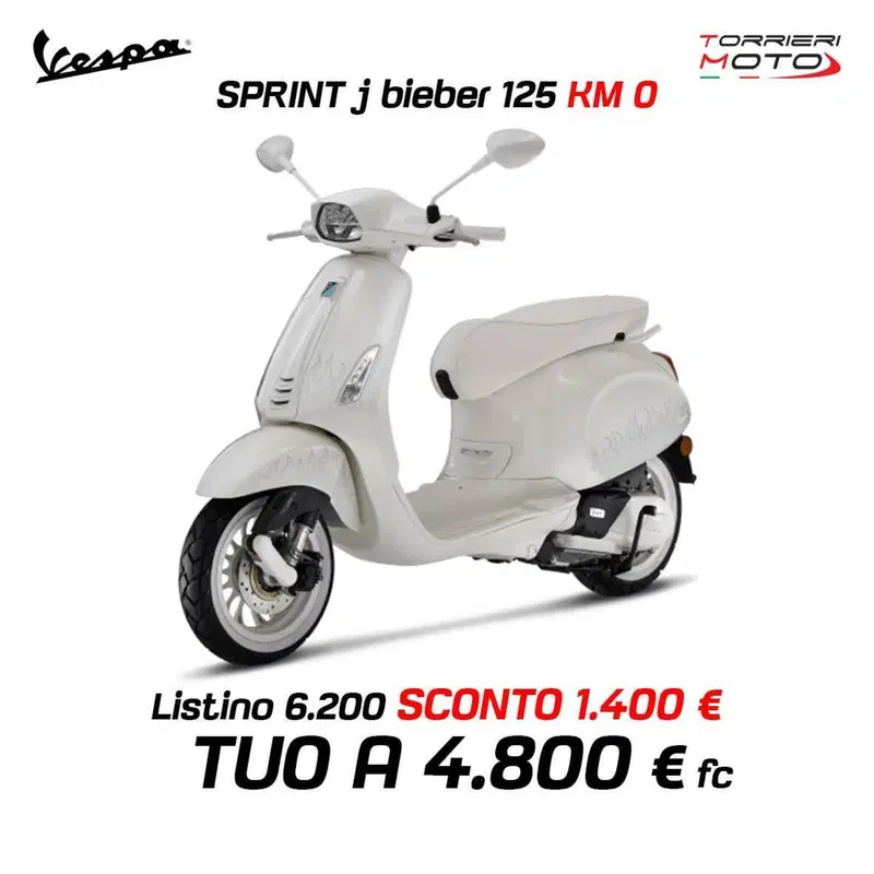 Vespa Sprint 125 Justin Bieber (2022 - 24)