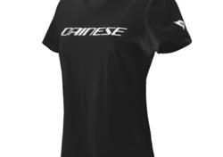 T-shirt donna DAINESE LADY Nero Bianco