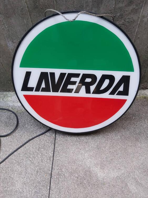 Insegna luminosa Laverda 100 %