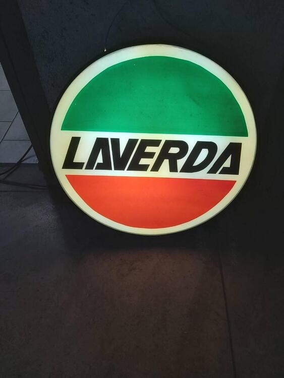 Insegna luminosa Laverda 100 % (5)