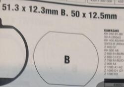 PASTIGLIR FRENO KAWASAKI