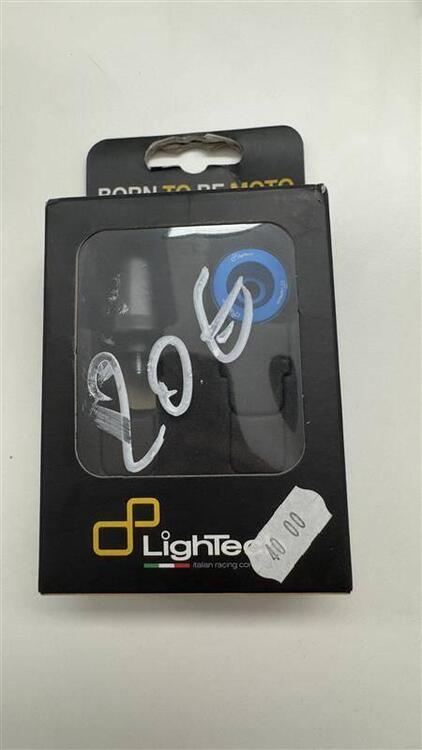 LighTech KTM211COB Contrappesi Manubrio Blu (2)