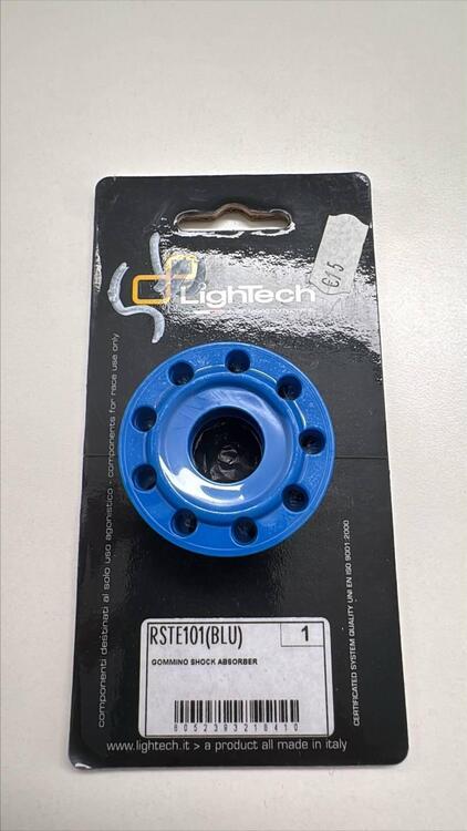 LighTech RSTE101 Blu Coppia Gommino Shock Absorber