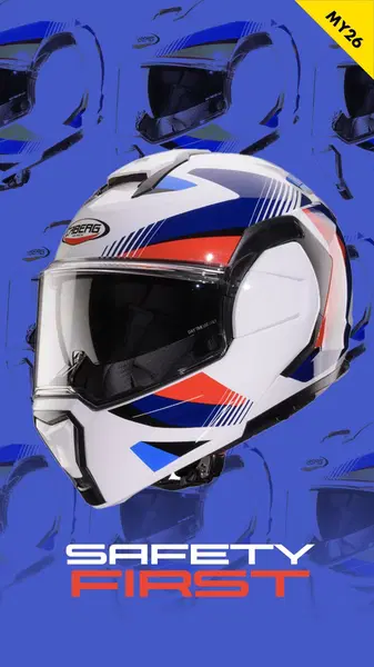 Caberg Trip: il casco modulare con sistema di emergenza integrato