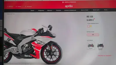 Aprilia RS 125 (2025 - 26) nuova