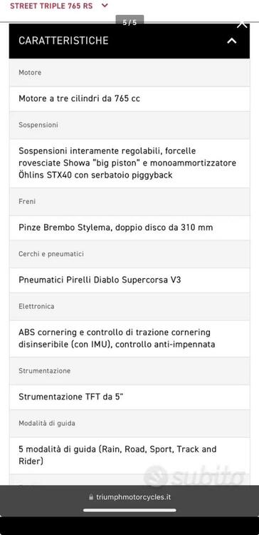Triumph Street Triple 765 RS (2023 - 25) (5)