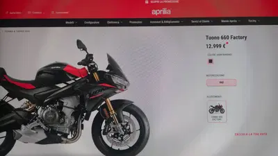 Aprilia Tuono 660 Factory (2025 - 26) nuova