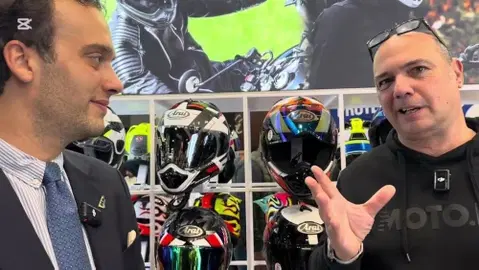 Caschi ARAI a EICMA 2025: novità tecniche e nuove colorazioni