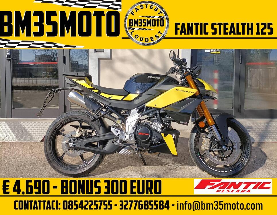 Fantic Motor Stealth 125 (2025)
