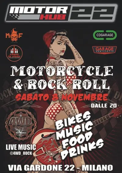 Ciapa la Moto: da MotorHub22 Motorcycle &amp; Rock'N'Roll