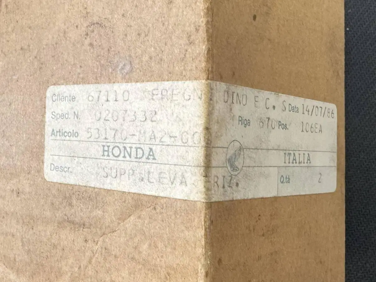SUPPORTO LEVA FRIZIONE HONDA CBX 1000 (3)
