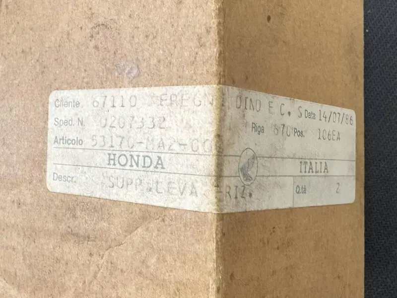SUPPORTO LEVA FRIZIONE HONDA CBX 1000 (3)