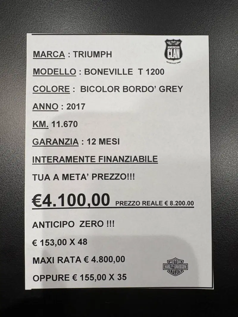 Triumph Bonneville T120 (2016 - 20) (2)