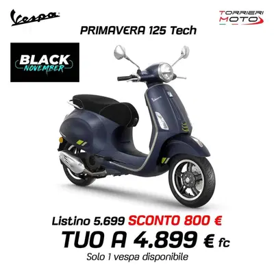 Vespa Primavera 125 Tech (2024 - 25) nuova