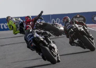 MotoGP 2025. GP del Portogallo. Nicolò Bulega e la caduta nella Sprint: Ho frenato in stile Superbike