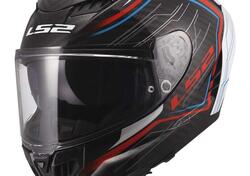 Casco Integrale LS2 FF807 Dragon Subic Bianco Blu