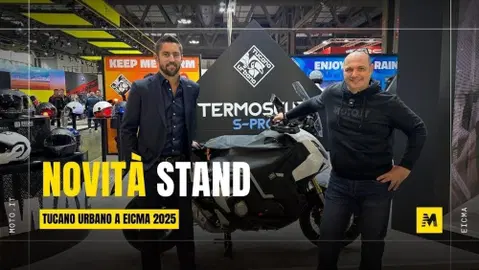 Tucano Urbano a EICMA 2025: novità Termoscud, antipioggia innovativi e molto altro