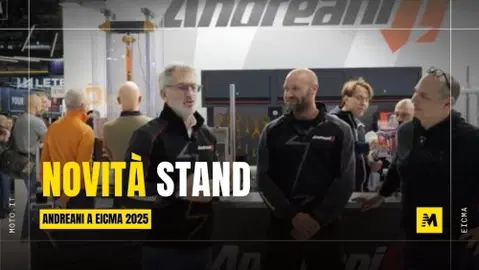 ANDREANI a EICMA 2025: una eccellenza sempre più marcata