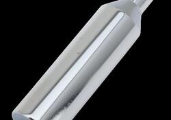 Spporto anteriore pedana sinistra cromato per Soft Drag Specialties