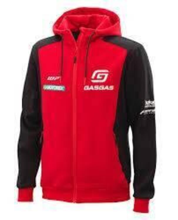 FELPA CON CAPPUCCIO GAS GAS