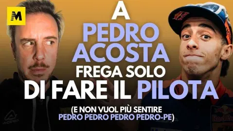 Intervista con PEDRO ACOSTA, che però vuole solo andare in moto! #motogp