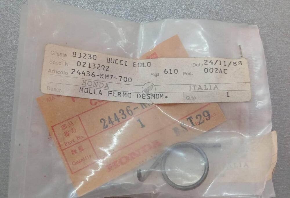 24436KM7700 Molla fermo Desmo NS125R Honda