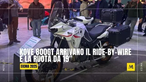 Kove 800X GT: ve la raccontiamo in tutte le sue novità
