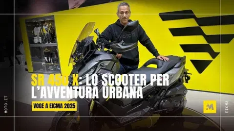Voge SR450X: lo scooter Voge per l'avventura urbana