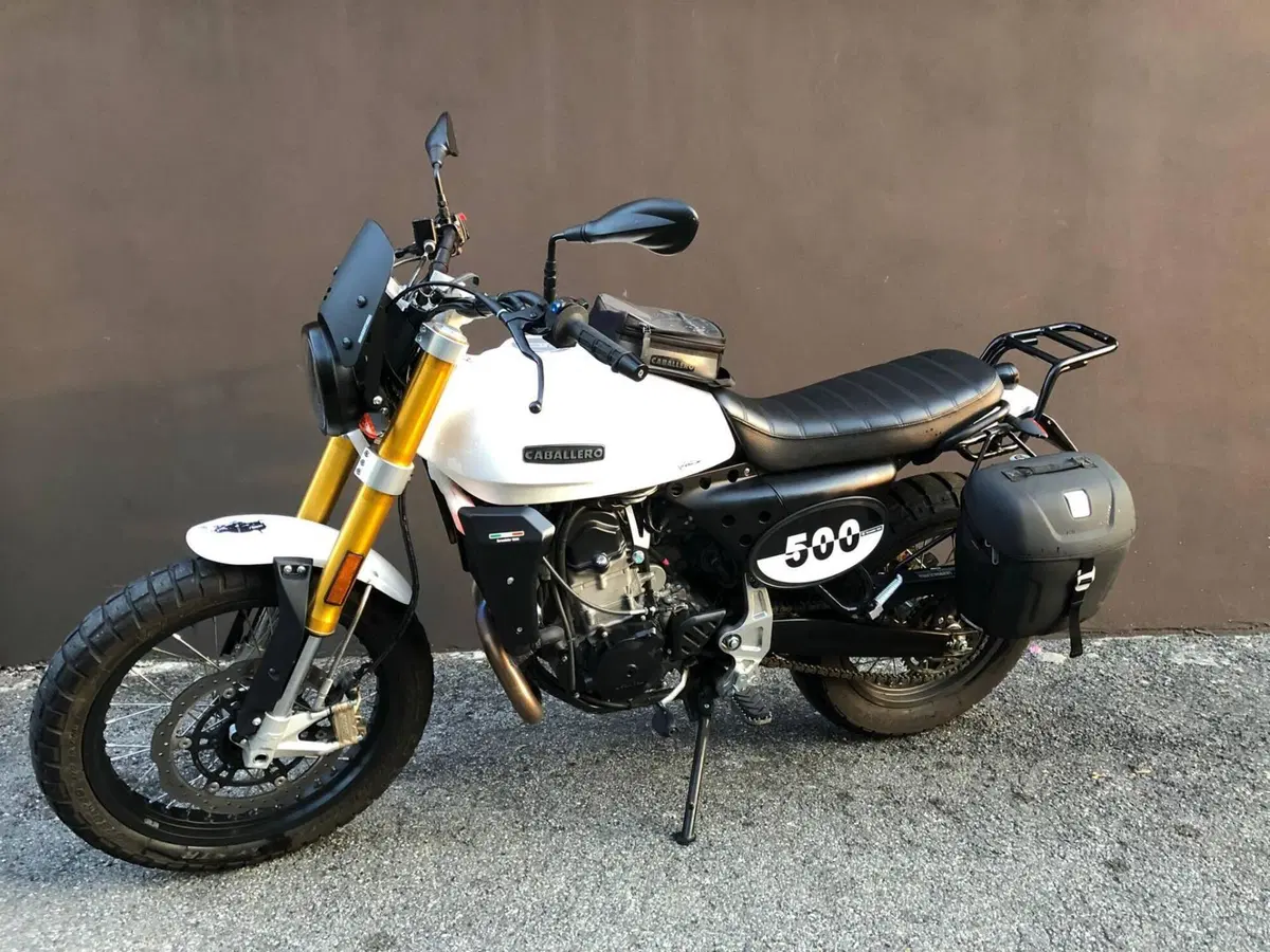 Fantic Motor Caballero 500 Scrambler (2021 - 23) (5)