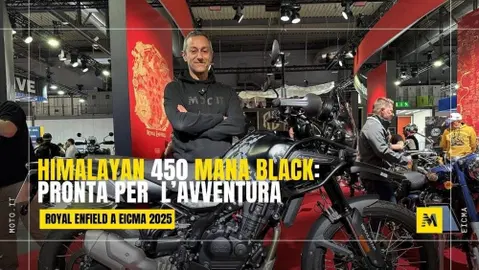 Royal Enfield Himalayan 450 Mana Black a EICMA 2025
