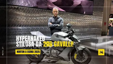 Norton Manx: una Hypernaked stilosa da 206 cavalli!