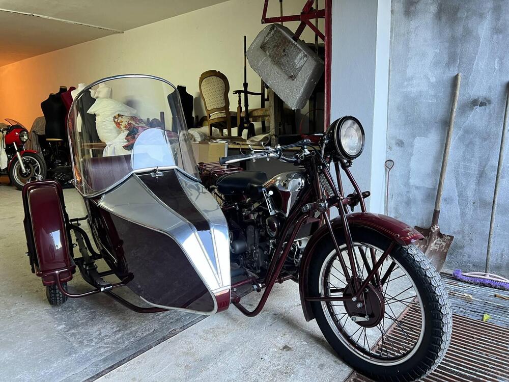 Moto Guzzi Sport 15 con Sidecar 