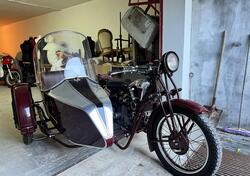 Moto Guzzi Sport 15 con Sidecar  d'epoca