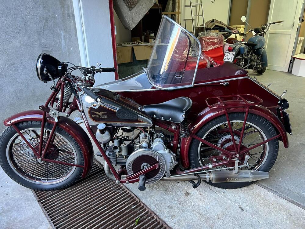 Moto Guzzi Sport 15 con Sidecar  (2)