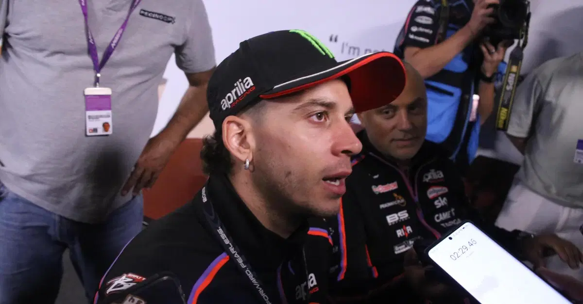 MotoGP 2025. GP di Valencia. Marco Bezzecchi: "Non sono contento per la Sprint, ma sorrido per il terzo posto nel mondiale. La rabbia? Passa tra cinque minuti"