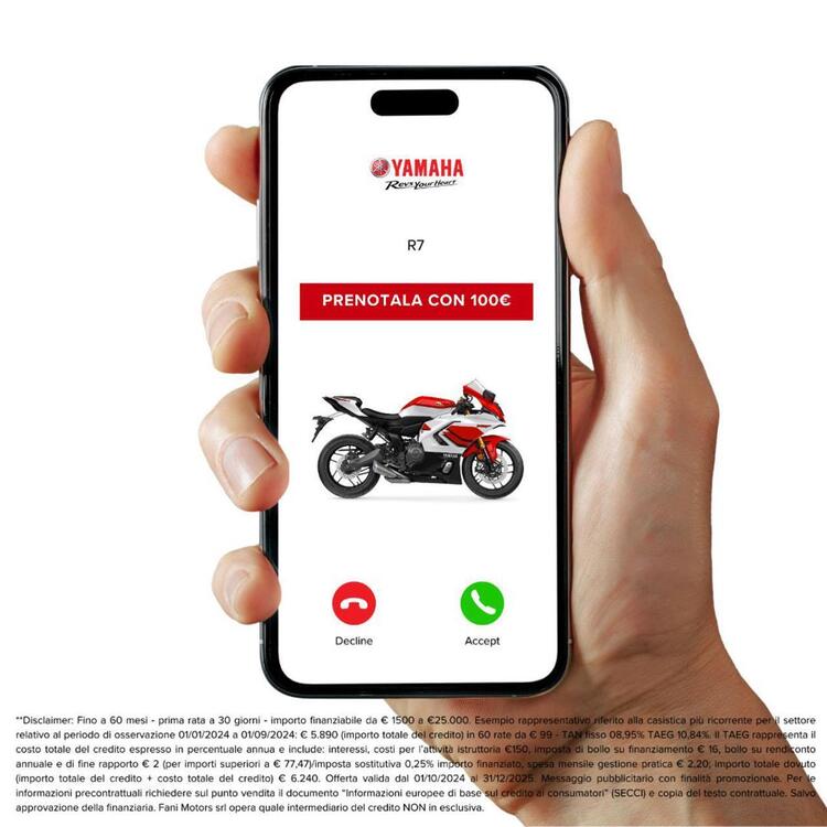 Yamaha YZF R7 (2021 - 25) (3)