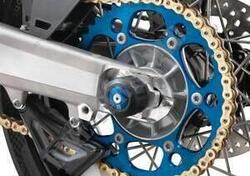 PROTEZIONE PERNO RUOTA POSTERIORE BLU Husqvarna C