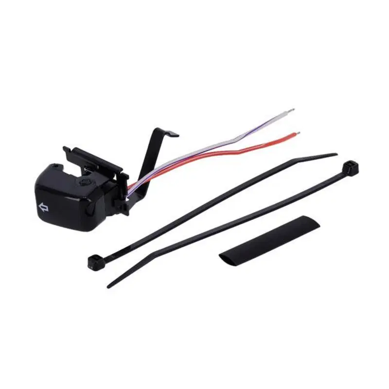 Pulsante comando freccia sinistra nero per Softail 