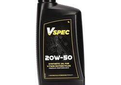 Olio motore 20W50 sintetico Vspec da 1 litro speci 