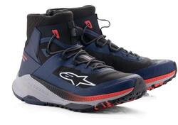 Scarpe Moto Alpinestars Speedforce XR Blu Nero Ros